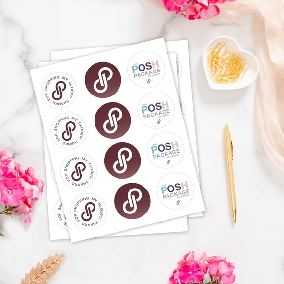 Poshmark Sticker Trio (48ct) Must Bundle - Picture 5 of 6